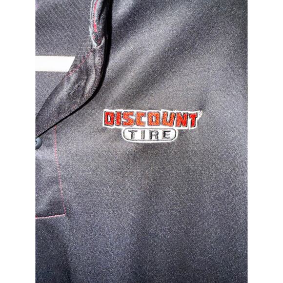 Discount Tire Employee Uniform XL Black Logo Company T-Shirt Men Short Sleeve - Picture 3 of 4